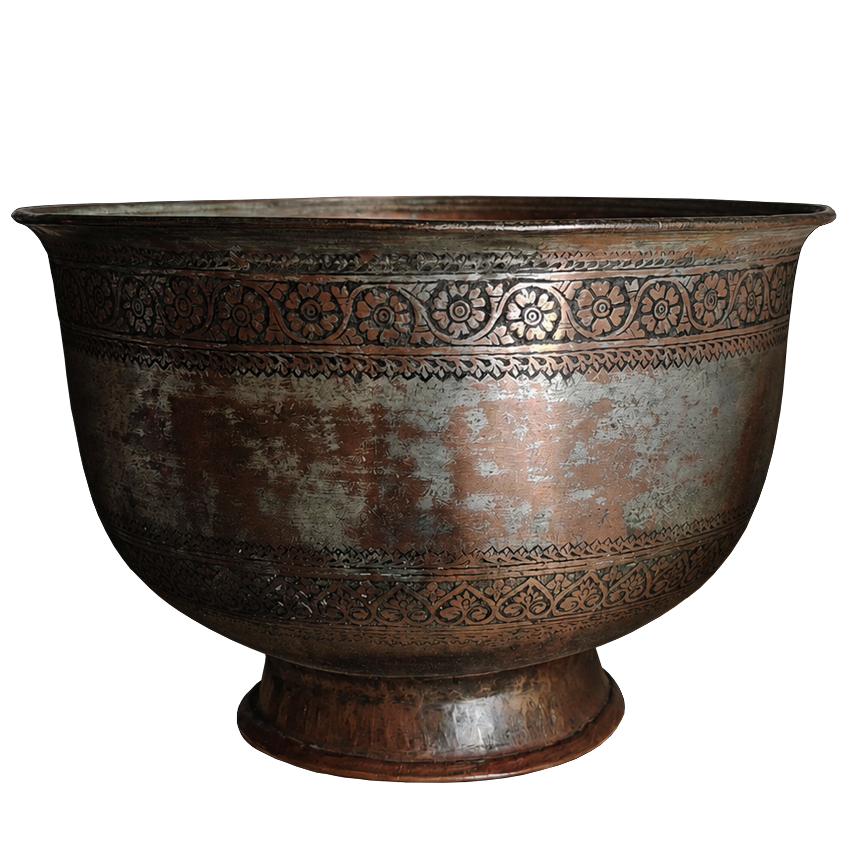 Kashmiri copper vessel